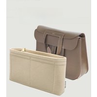 【Only Sale Inner Bag 】Bag Organizer Insert For HERMES Halzan 31 25 Mini Organiser Divider Shaper Protector Compartment
