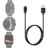 USB Charging Cable For Haylou GS LS09A/GST LS09B/RS4 Plus LS11 LS12/RT2 LS10/LS02/RT LS05S/Solar LS05 RT3 LS16 Watch Charger