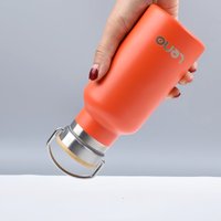 12oz/350ml Stainless Steel Sport Water Bottle Double Wall Vacuum Insulated Bottle Metal water Tumbler Portable Thermos Bottle