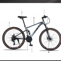 AliExpress smvp 26 Inch Soft Tailed Mountain With Bicycle Variable Speed Off-road Dual Shock Absorption Speed Reduction Adult Student Commuting
