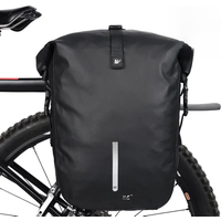 AliExpress Rhinowalk Bike Pannier Bag 20L Big Capacity Waterproof Rear Rack Black Travel Bicycle Cycling Shoulder Bag Backpack Accessories