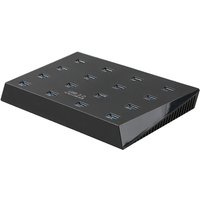 Sipolar 16 port Multiple USB 3.0 flash driver duplicator hub batch copyier for SD/TF card Reader U-Disk with free software a-163