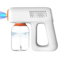 380ml Nano Tanning Sprayer Machine Blue Light 1200mAh Rechargeable Handheld Electric Sprays Bottle Blackened Skin Machine