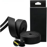 AliExpress riderace Bike Handlebar Tape Road Bicycle Anti-slip PU EVA Shock Absorption Anti-Vibration Handle Bar Tapes Soft Cycling Wrap End Plug