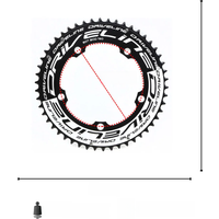 AliExpress acrz DRIVELINE CNC 50/53/54/55/56/58T road bike TT chainring 9/10/11S 130BCD