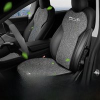 For Fiat 500e 500c 500s 500 Seat Cover Flax Cotton Breathable Comfortable Car Seat Cushion Protection Accessories