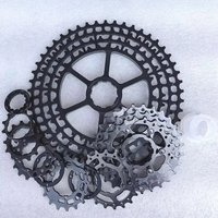 AliExpress nfox Mtb 12 Speed Cassette Chain 50t 52t HG M9000 M8000 Bicycle Parts CNC Black Freewheel Mountain Outdoor Cycling Bike Component