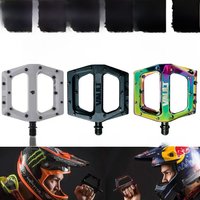 AliExpress VAULT pedals Mountain Bike pedal aluminum Bearing wide platform pedals components MTB Pedal BMX Parts Bicycle Cycling Accessorie