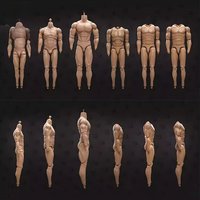 In Stock 23TOYS 23-BD001 1/6 Male Soldier Standard Muscle Joint Body 23.5cm - 27.5cm Male Soldier Action Figure Articulate Body
