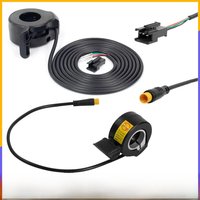 AliExpress 12V-72V Waterproof Speed Control Paddle Throttles Grip Throttles Parts for Electric Bike 3 Pin 130X Thumb Throttle Accelerator