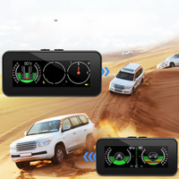 M60 Head Up Display Speed Slope Meter Digital GPS Inclinometer Car Compass Overspeed Alarm Off Road Accessories Speedometer