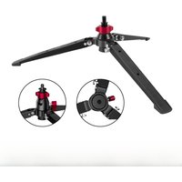BEXIN ST-3 Aluminum Alloy Tripod Mini Desktop Photography Tripod 3/8 Inch Adapter Monopod Bracket Base for SLR Camera Gimbals