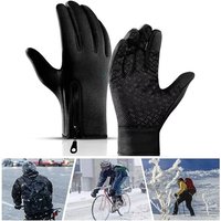 AliExpress Lotank Men's Autumn and Winter Cold Resistant Bicycle Gloves Warm Outdoor Sports Running Camping Skiing Gloves Motorcycle