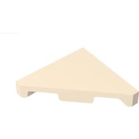 Gobricks GDS-90492 Tile 45° Cut 2 x 2 compatible with lego 35787 Assembles Building Blocks children's toys MOC Technical