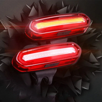 AliExpress NONE Bike Tail Light IPX4 Waterproof Super Bright 5 Lighting Modes Bicycle Taillight USB Rechargeable LED Lampu Belakang Basikal Part