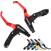 AliExpress TOOPRE High Quality Ultralight Aluminum Bicycle BMX Brake Handle MTB Mountain Bike Cycling Brake Levers V/Disc Brake Levers 2 Colours