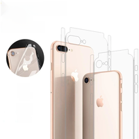 2026 New 3D Clear Hydrogel Film Ice Film Matte Film Back Film For iPhone 17 16 15 14 13 12 11Pro Max X XR Full Coverage Sticker