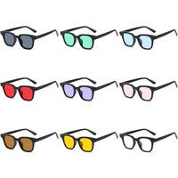 AliExpress NONE Vintage Square Frame Sunglasses Luxury Retro Ocean Lens Sun Glasses Colorful UV Protection Shades Summer Eyewear