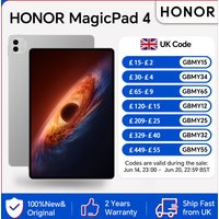 HONOR MagicPad 4, EU Version, 12.3 inches 165Hz OLED Display,2400nits,10100mAh Battery ,Snapdragon 8 Gen 5, BT6.0,4.8mm Super Slim, Android WiFi tablet