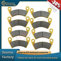 BRAKE PADS,FOR POLARIS GENERAL RANGER 570 800 900 1000 RZR 900 1000,P/N:2205949 2203747 1911228,QUAD PARTS