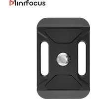 38mm Ultra-thin Universal Mini Quick Release Plate with Camera Strap Holes for Arca Swiss Camera Rope Tripod Ball Head Clamp