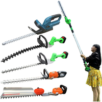 Electric High Branch Hedge Trimmer Lithium Battery Pruning Shears Home Gardening Tools Can Be Equipped With Backpack Batteries
