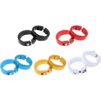 AliExpress perfeclan 2pcs Lock Ring for Cycling Bicycle Bike Handlebar Grips Locking On Cycle Handle Bar Cover Grips End Fixed Rings for 22.2mm grips