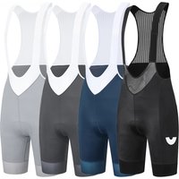 AliExpress YKYWBIKE YKYW Summer 2025 Women's Cycling Bib Shorts Bike Gray Pants 6H Padded Tight Fit Belgian Sponge Cushion 2025 Breathable Bib Pants