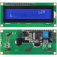 LCD1602 Screen with Backlight LCD Display Module Board 2 x 16 Characters 1602 5v for Ar-duino Duemilanove Robot 1602A UNO R3 MEG