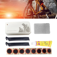AliExpress Portable Bicycle Flat Tire Repair Kit Tool Rubber Inner Puncture Repair Patch 48pcs 25mm Bike Tube Patch Free Shipping