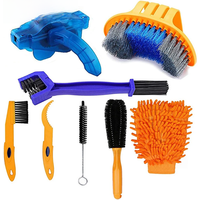 AliExpress NONE Bicycle Chain Cleaner Set Bike Cleaning Kit Outdoor Cycling Cleaning Tool Mountain Road Bikes Chains Brushes Glove Accessories