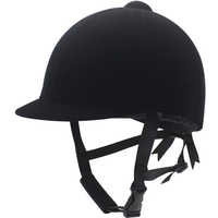 Equestrian Horse Riding Helmet Breathable Durable Half Cover Unisex Rider Outdoor Sports Adjustable Guard Children S