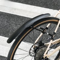 AliExpress ROCKBROS Bicycle Mudguard Road Bike Rear Front Fender PP Soft Plastic Mudguard Strong Toughness For Bicycle Protector Accessory