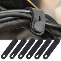 Motorcycle Rubber Frame Securing Cable Wiring Harness Power Cord Tie Clutch Line Brake Cable Ties Elastic Fix Stripe Accessories