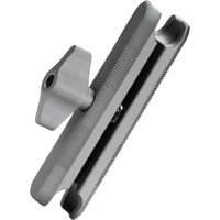 AliExpress FANAUE Aluminum Double Socket Arm Compatible 17 mm Ball support car mobile phone holder motorcycle Bike GPS For Garmin Mount