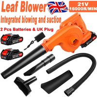 2-in-1 21V Cordless Leaf Blower & Vacuum Cleaner, 20000RPM Motor 120MPH Wind Speed, Compatible with DCB206 DCB181 DCB200 Batteries, Lightweight Electric Blower for Yard Dust Pet Hair Car Cleaning Home