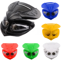 AliExpress NONE Motorcycle 12V 18W Fairing Head Lamp High / Low Beam Dual Headlight for F-Eagle Apollo CRF Pit Dirt Bike Motocross Parts