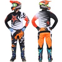 AliExpress NEW 2022 SAIMENG RACING enduro motocross gear set mx jersey pants motorbike clothing mtb car racing suit Off Road equipment