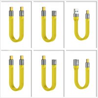 5A Fast Charging Short Cable PD 100W USB C to Type C 40Gbps Data Cable Thunderbolt 3 4K@60Hz Cord For Laptop Cellphone