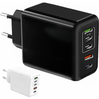 120W 5Ports USB Charger PD Charging Adapter For Xiaomi iPhone 15 11 Samsung Mobile Phone Plug Charging QC 3.0 4.0 Wall Charger