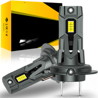 AILEO 2Pcs Led Lights H7 20000Lm 90W CSP Headlight Bulb For Car 6500K White Day Running Automobile Lamp Plug&Play High Quality