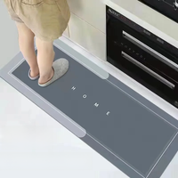 Kitchen Floor Mat Bedroom Living Room Long Soft Rug Hallway Decor Carpet Bathroom Entrance Doormat Anti slip Absorb Water Mat