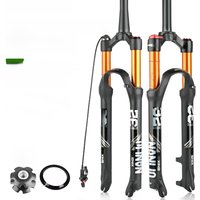 AliExpress NANLIO Nanlio X5 PRO MTB Bike Fork Solo Air Bicycle Suspension Forks 26/27.5/29inch Straight/Tapered Tube Lockout Magnesium Alloy Quick