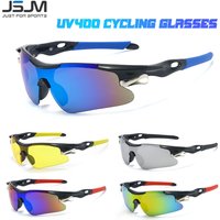 JSJM Outdoor Men Cycling Sunglasses Road Bicycle Mountain Riding Protection Sports Glasses Goggles Eyewear MTB Bike Sun Glasses