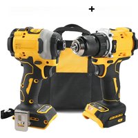 DeWalt Lithium Brushless Motor Screwdriver Electric Screwdriver Electric Hand Drill Impact Drill Combination Kit Dcd805 Dcf850