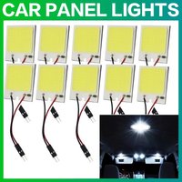 Lampe de lecture blanche 18/24/48smd, ampoule led T10, pour stationnement de voiture, panneau intérieur automobile, lampe feston