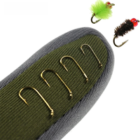 50PCS Fly Tying Hook Wet Nymph Fly Trout Fly Fishing Hook Size 10 12 14 16 18 20 Fly Hook