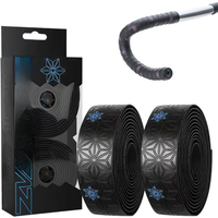 AliExpress NONE 1 Pair Anti-Slip Road Bike Handlebar Tape PU Shock Handle Bar Tape w/ Bar End Plugs Bicycle PU Anti-Vibration Wrap Tape Bartape