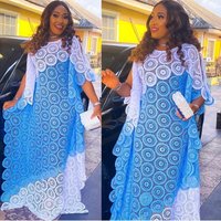 Customized Dashiki African Dresses for Women Lace African Plus Size Party Evening Long Maxi Dress Gowns Outfits Ankara Dresses A