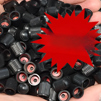 AliExpress 100PCS Colorful Tyre Valve Caps Plastic Tyre Wheel Stem Air Valve Cap Rubber Ring Covers Auto Truck Bike MTB Dust Dustproof Caps